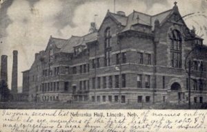Nebraska Hall, Nebraska University in Lincoln, Nebraska