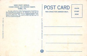 Post Office York Pennsylvania, PA