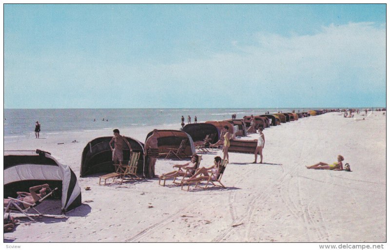 Beach , Front of Gulf Winds Villas & Apartments , ST PETERSBURG BEACH , Flori...