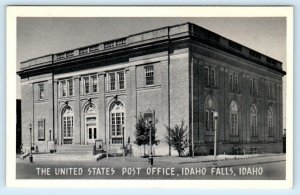 IDAHO FALLS, ID ~ POST OFFICE ca 1930s Bonneville County  Postcard