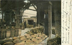 Rockland Maine Interior Lime Kiln Leighton #2232 C1905 Industry postcard 21-9571