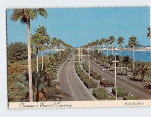 Postcard Clearwater's Memorial Causeway, Clearwater, Florida