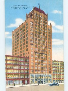 Linen BUILDING SCENE Milwaukee Wisconsin WI AE8535