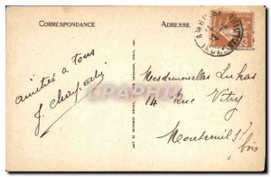 Postcard Old Tours Hotel Gouin