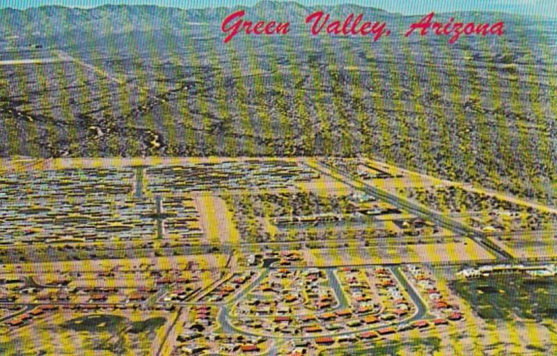 Arizona Green Valley Aerial View