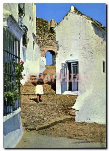 Postcard Modern Casares Malaga Calle Arrabal