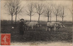 CPA AK BONNEUIL-sur-MARNE - Le Labour (44412)