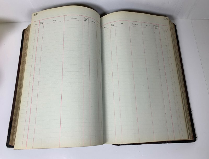 Sale Book Ledger 1930 1931 Grain Wholesaler Possibly From UK