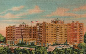 Vintage Postcard 1930's The Shoreham Hotel Washington D.C. District Columbia