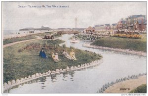 GREAT YARMOUTH, Norfolk, England, 1900-1910´s; The Waterways
