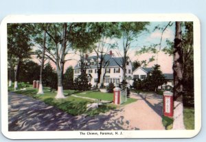PARAMUS, NJ New Jersey ~ Roadside The CHIMES RESTAURANT c1950s Postcard
