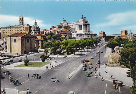 Citta Roma Rome Forums Imperiali Street