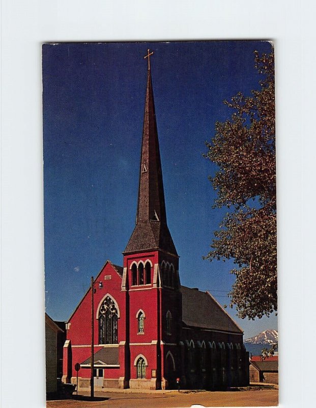 Postcard The Annunciation Church, Leadville, Colorado