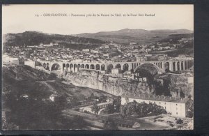 Algeria Postcard - Constantine - Panorama Pris De La Route De Setif   T9877