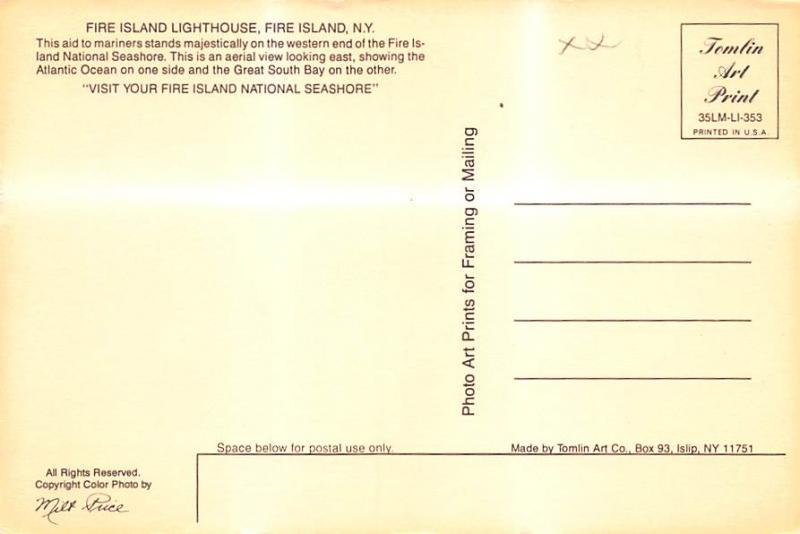 Fire Island Lighthouse - Fire Island, New York