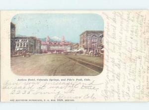 Pre-1907 ANTLERS HOTEL Colorado Springs Colorado CO F7170