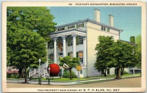 M-10833 Sheridan's Headquarters Winchester Virginia