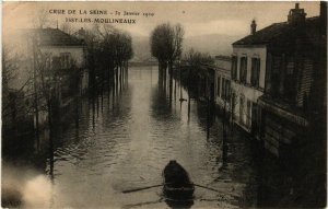 CPA Crue de la Seine - 30 Janvier 1910 - ISSY-les-MOULINEAUX (581840)