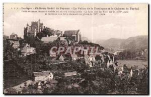 Feudal Chateau Beynac - Old Postcard