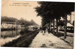 CPA AK Commercy-Le Port du Canal-L'Usine á Gaz (232584)