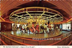 The Spokane Carrousel Riverside, Rhode Island, RI, USA Unused 