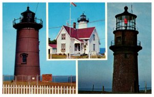 Massachusetts  Vineyard Lighthouses