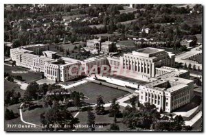 Old Postcard Geneva Palace of the United Nation