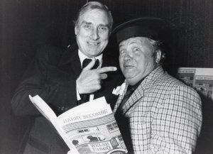 Spike Milligan With Harry Secombe Book Launch The Goons Press Photo