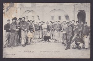 FRANCE Postcard Cherbourg, Compagnie d'Ouvriers du Homet