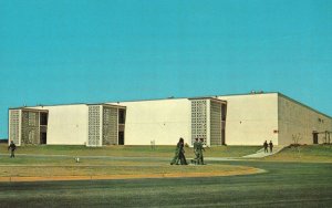 VINTAGE POSTCARD THE ELECTRONICS CENTER OF THE US AIR FORCE KEESLER AFB BILOXI