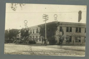 Fort Atkinson WISCONSIN RPPC c1920 CREAMERY nr Whitewater Madison Jefferson