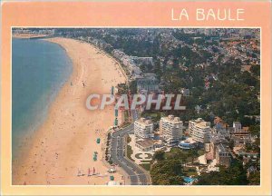 Modern Postcard La Baule Loire Atlantique The most beautiful beach of Europe