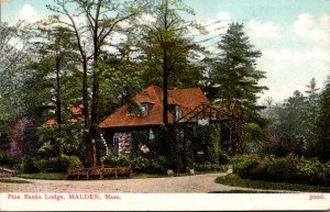 Massachusetts Magnolia Pine Banks Lodge 1910