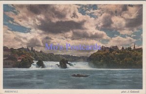 Switzerland Postcard - Rheinfall, The Rhine Falls, Neuhausen am Rheinfall DC1823