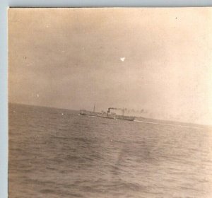 RPPC US Military Steamer Ship   Postcard