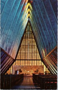 Cadet Chapel US Air Force Academy Colorado Springs Colorado Postcard