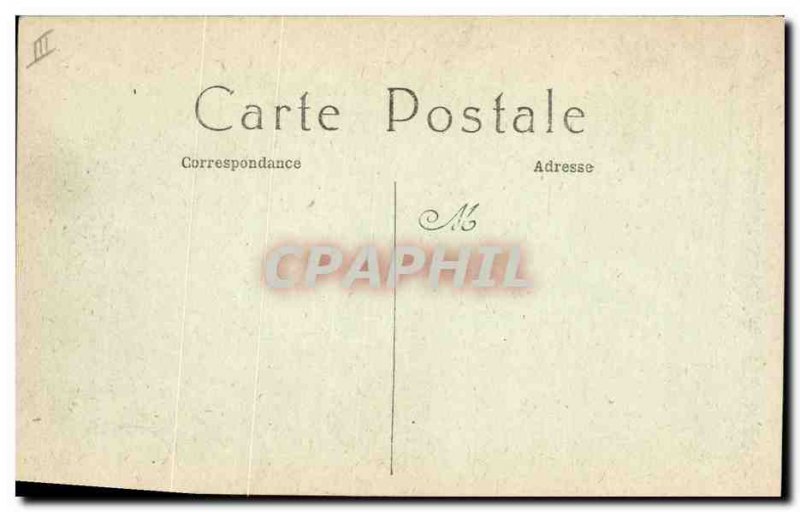 Postcard Former British Army Camp on the terraces