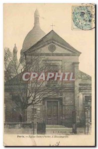 Old Postcard Paris Eglise Saint Pierre Montmartre