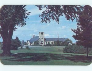 Unused Pre-1980 CHURCH SCENE Cedar Rapids Iowa IA L3268@