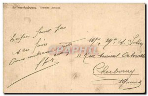 Top Koenigsbourg- The Chamber Lorraine-Old Postcard