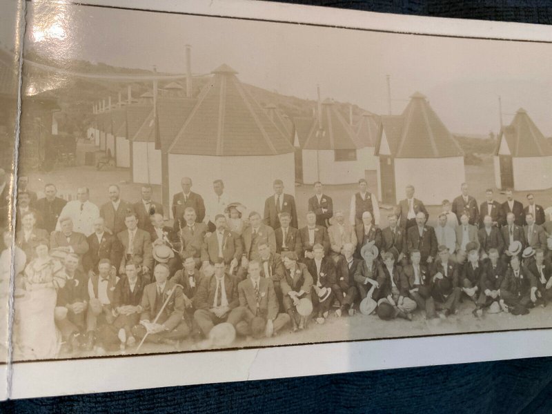 Colorado Springs Colorado RPPC 2-panel Postcard Sanitarium Deed M.W.A. Crowd ‘09