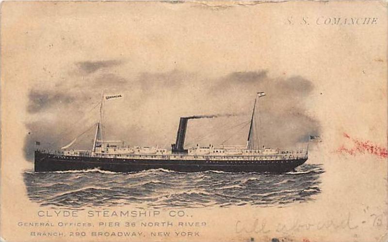 S.S. Comanche  Clyde Steamship Co.,