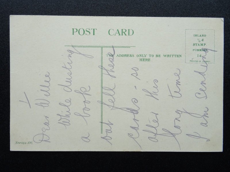 Monkey Orchestra & Conductor Theme FORTE FORTISSIMO c1907 Postcard