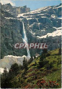 Modern Postcard The Pyrenees Gavarnie (altitude 1357 m) Rhododendrons Circus ...