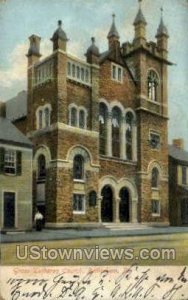 Grace Lutheran Church - Bethlehem, Pennsylvania PA Postcard