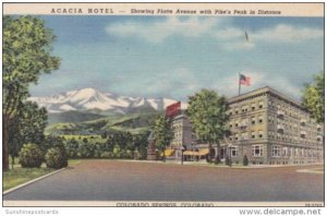 Colorado Colorado Springs Acacia Hotel Curteich