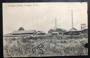 Mint Trinidad & Tobago West Indies Real picture Postcard A Sugar Factory