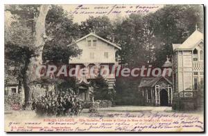 Old Postcard Forges les Eaux Villa Richelieu Buvette and Madame de Sevigne Oa...