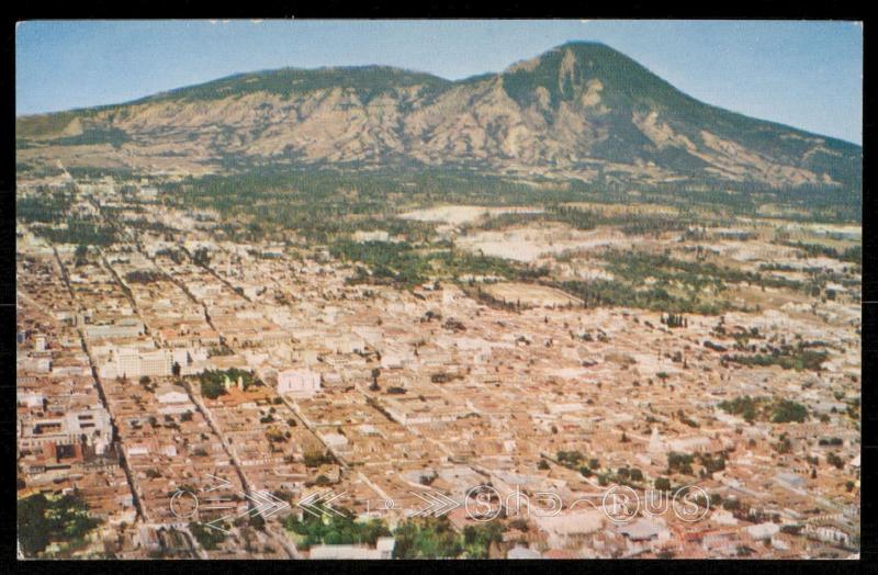 Aerial View of the Capital City San Salvador