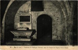 CPA EU - Tombeau de Philippe d'Artois dans la Crypte de l'Église (347764)